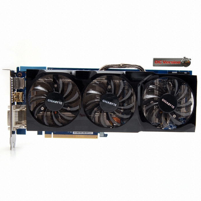 GIGABYTE 라데온 HD 6970 UDV Over D5 2GB WINDFORCE 3X