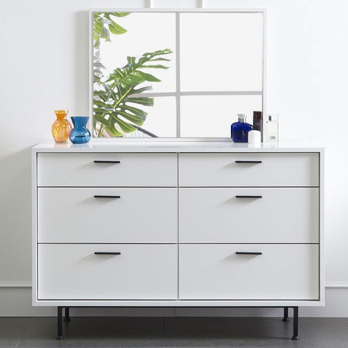 파란들 트리쉬 와이드 서랍 화장대 1200_이미지