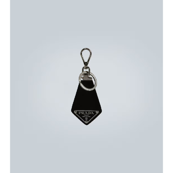 로고 디테일 가죽 키 링 P00442612