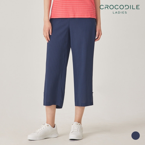 크로커다일레이디 8부와이드핏팬츠_CLBMPT503_이미지