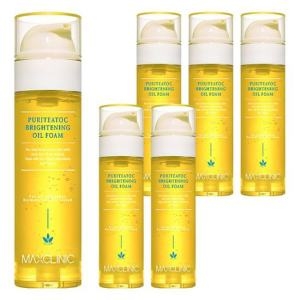 맥스클리닉 퓨리티톡 브라이트닝 오일폼 110g (6개)