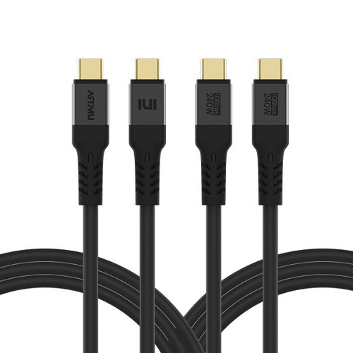 아트뮤 <b>USB</b> 3.1 10Gbps 240W <b>C</b> to <b>C</b>타입 <b>케이블</b>