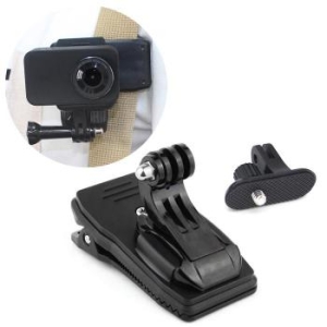 액션캠 가방 집게 클램프 마운트 미지아 호환 S9400101