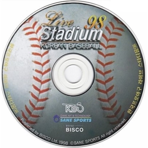 비스코 [쥬얼게임] 한국 프로야구 라이브 스타디움 98 PC (일반판)