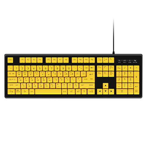 마이크로닉스 CPK-1 큰글씨 한글키보드_이미지