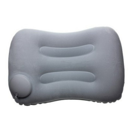 티케이샵 휴대용 캠핑 펌핑 에어쿠션 베개 그레이