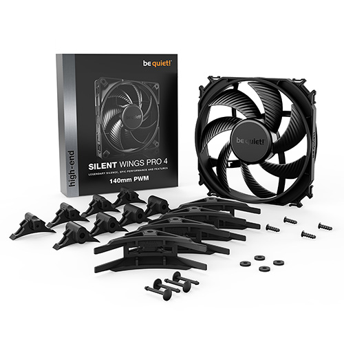 be quiet SILENT WINGS PRO 4 PWM 140mm (블랙)_이미지