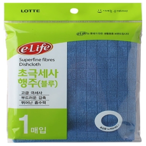 롯데알미늄 이라이프 초극세사 행주 3개