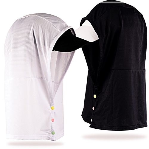 자외선차단 목 얼굴 햇빛가리개 쿨링 스카프 후드TYPE LW92B685 챠콜 1개