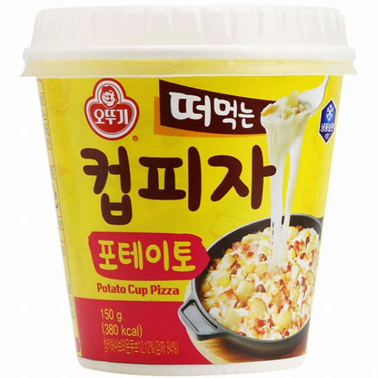 오뚜기 떠먹는 컵피자 포테이토 150g (5개)_이미지