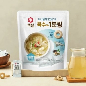 백설 멸치디포리 육수에는 1분링 132g(4gx33입) (1개)_이미지