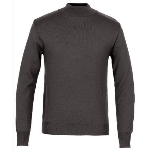 김영주골프 모크넥 국내 고급 조직감 울 반목 골프 니트 스웨터 DPFMNT99_이미지