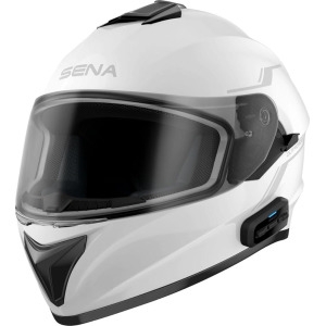 스마트  Sena OutForce 헬멧 풀 페이스 글로스 화이트, XL OUTFORCE-GW0XL SP85