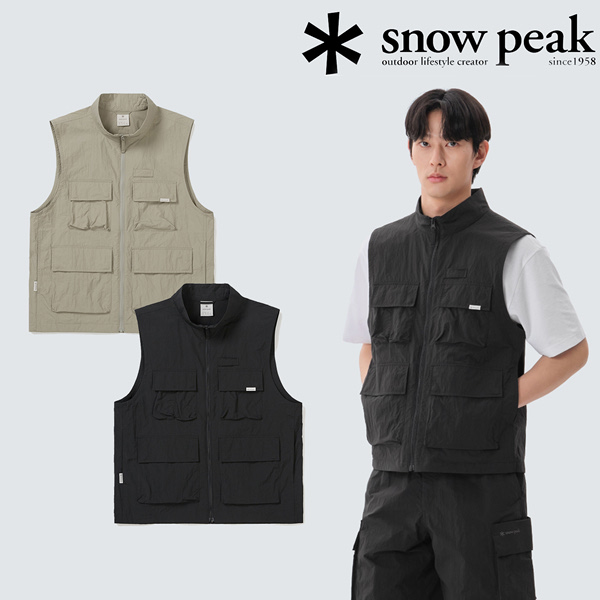 스노우피크 페이퍼리 베스트 S25ZMLVE54BG