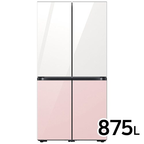삼성전자 비스포크 글램 RF85DB90B1 (화이트+핑크) (일반설치)