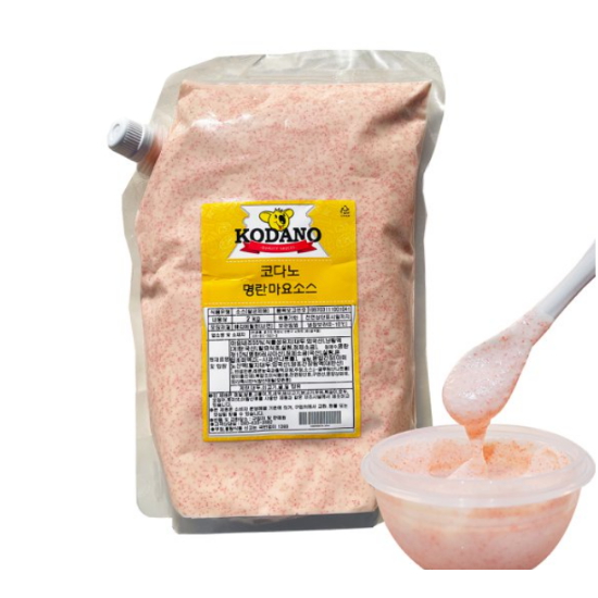 코다노 명란마요 소스 2kg (1개)_이미지