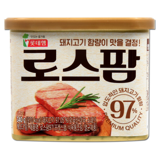 롯데웰푸드 롯데햄 로스팜97 340g (8개)