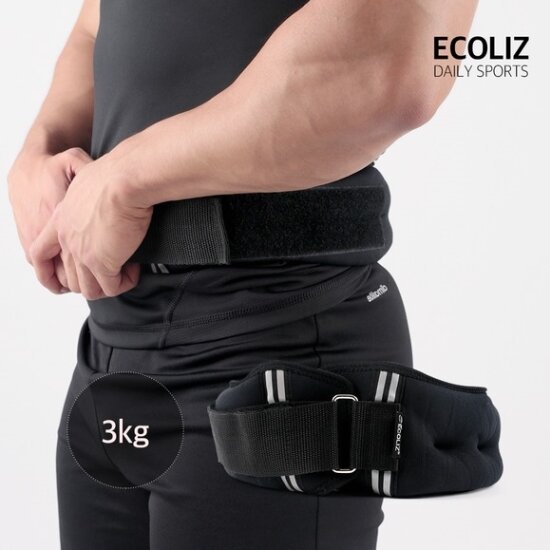 에코리즈 허리 중량밴드 3kg이미지입니다. 누르면 해당 게시물로 새창이동합니다.