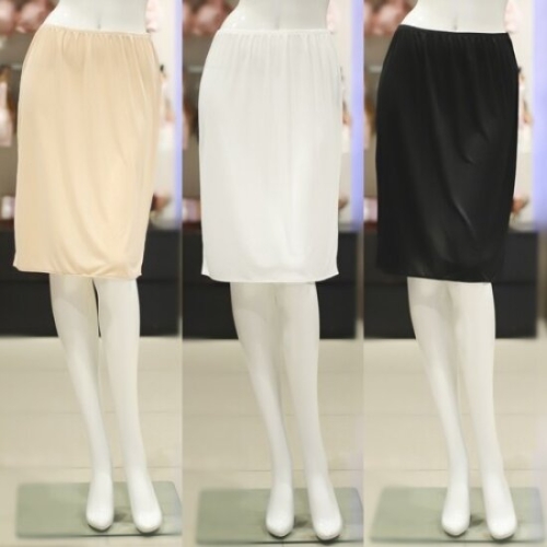 베가 스무스 기본 치마 긴 기장 하프 슬립 vhs5002L