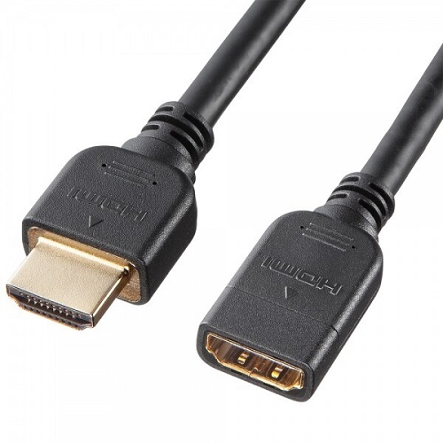 산와서플라이 SANWA KM-HD20-UEN HDMI v2.1 연장 케이블 (0.3m)_이미지