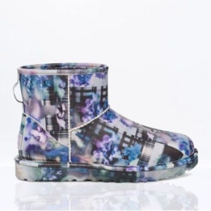 UGG 콜리나 스트라다 플라워 체크 클래식 미니 부츠 블루 1170173 DFL 107997557_이미지