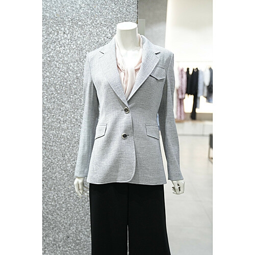 지고트 플랩 장식 로고 투버튼 재킷 JS5B0JK361