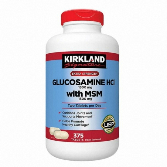 코스트코 커클랜드 글루코사민 HCI 위드 MSM 375정 (2개)