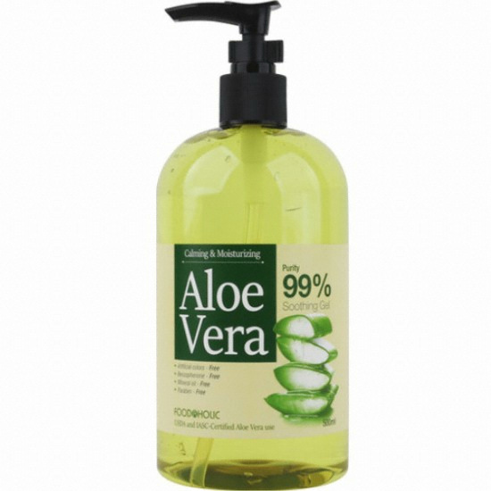 에덴인터내셔널 푸드어홀릭 알로에베라 99% 수딩젤 500ml (1개)