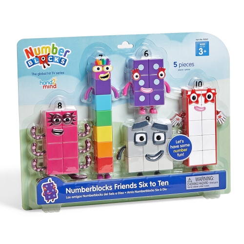 러닝리소스 IN95357 넘버블록스 피규어 식스 투 텐_이미지