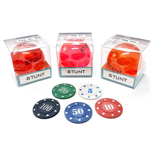 턴트골프 4피스 트윙클라인 파크골프공 (1개)_이미지