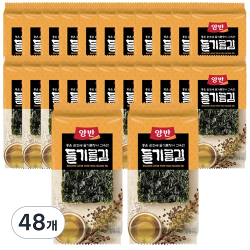 동원F&B 양반 들기름 향이 그윽한 양반김 4.5g (48개)_이미지