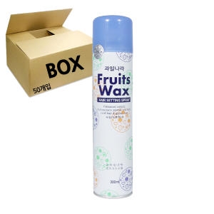 과일나라 후르츠 왁스 헤어 세팅 스프레이 300ml (50개)_이미지