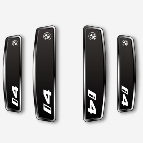 DXSOAUTO 블랙 쉴드 엠블럼 도어가드 (BMW i4)_이미지