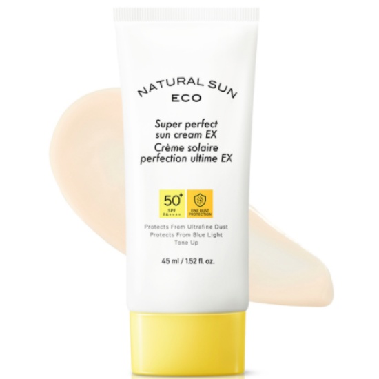  더페이스샵 내추럴 선 에코 슈퍼 퍼펙트 선크림 EX 45ml [1개]