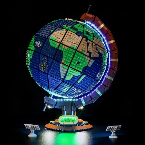 [불명] 21332 지구본 Lightailing LED KIT 조 키트_이미지