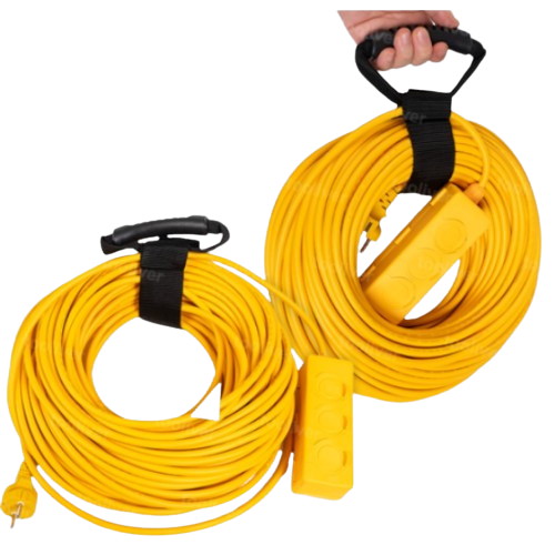 3구 손잡이형 멀티탭 50m