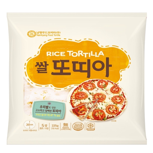 쌀또띠아 20cm 225g