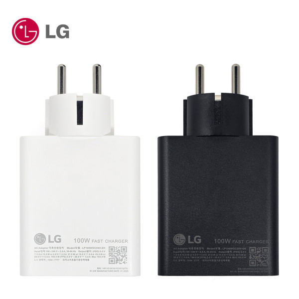 LG전자 USB C타입 100W 스탠바이미2 정품 어댑터 충전기 27LX6TKGA