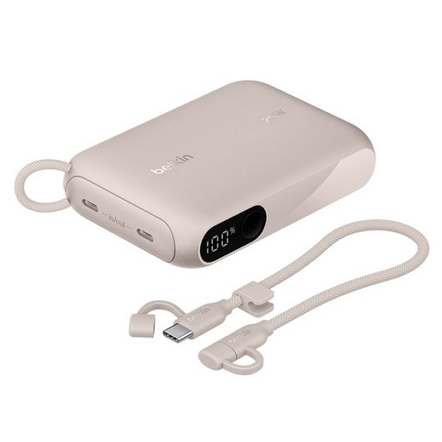 벨킨 부스트차지 20W 디스플레이 보조배터리 BPB027 10000mAh_이미지