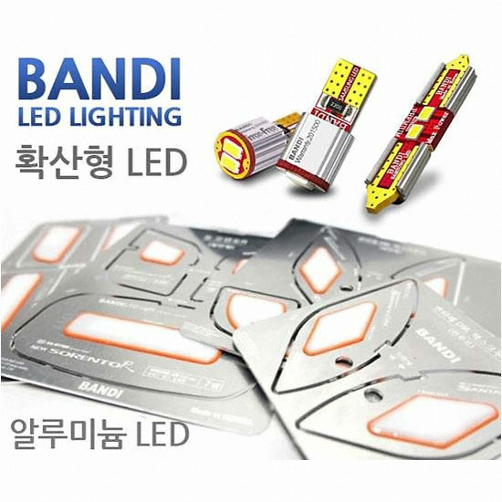 반디 LED 면발광 실내등 풀세트 싼타페TM 일반형(모든연식)_이미지