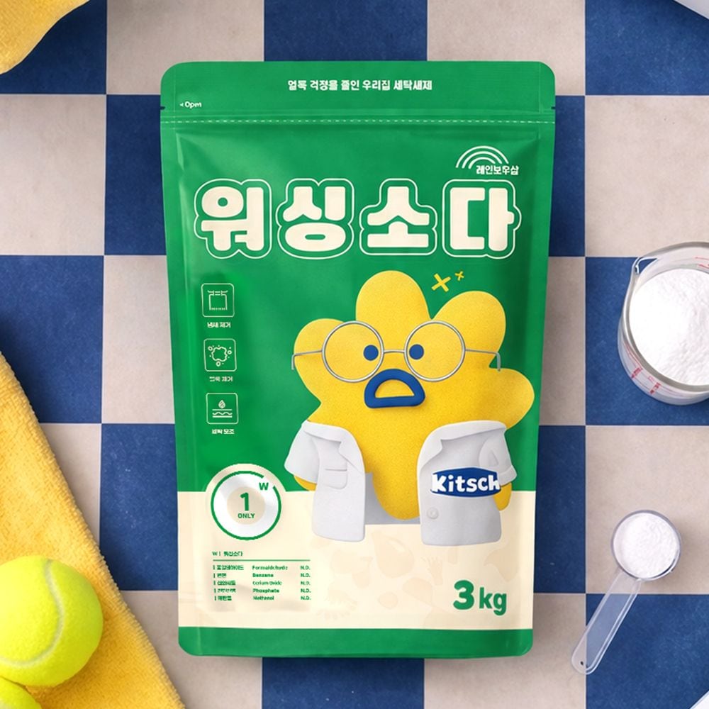 워싱소다 키치 3kg