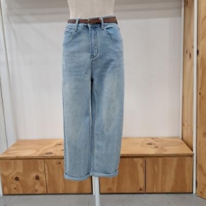 레코브 롤업9부배기핏데님팬츠SB31E6DP526B 28235_SB31E6DP526B