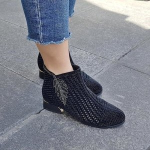 [불명] 썸머부츠 소가죽 여름부츠 반부츠 앵글부츠 패션부츠