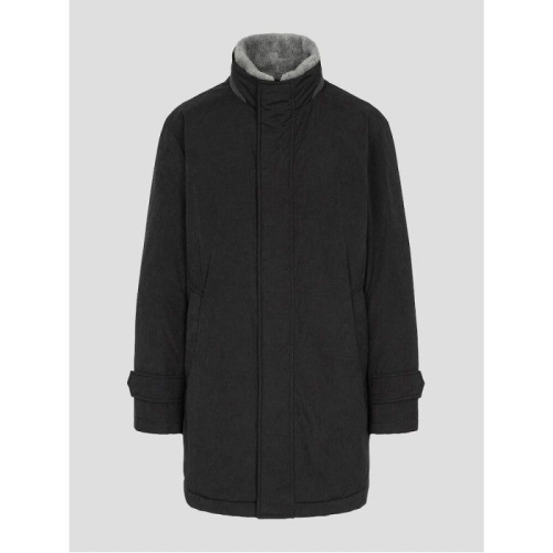 빈폴 하이넥 구스 다운 코트 블랙_BC4X30OD25_이미지