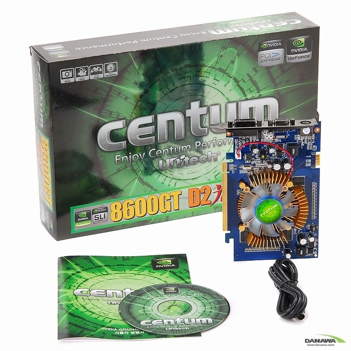 유니텍전자 지포스 8600GT CENTUM 光 D2 512MB_이미지