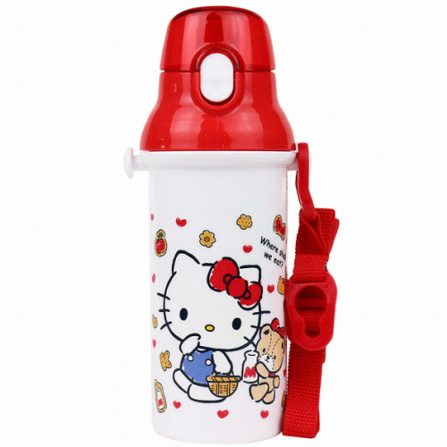 헬로키티 쿠키 원터치 물통 480ml