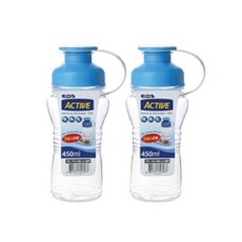 코멕스 액티브 물병 2p 블루 450ml