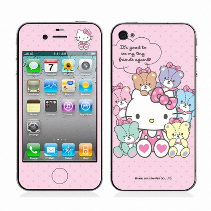 POPSKIN 오리지날 헬로키티 Colorful Tiny Chum