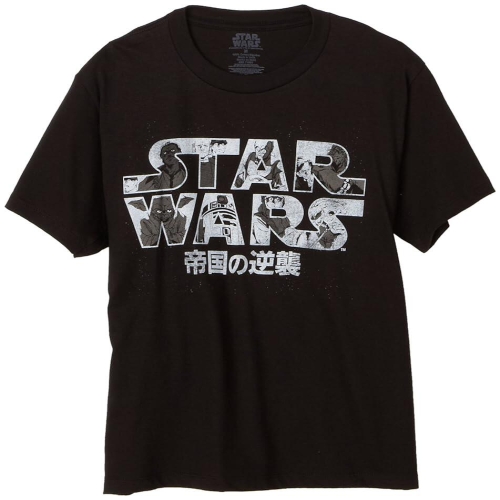 STAR Wars 남아용 워즈 티셔츠 블랙. X-Large 255815