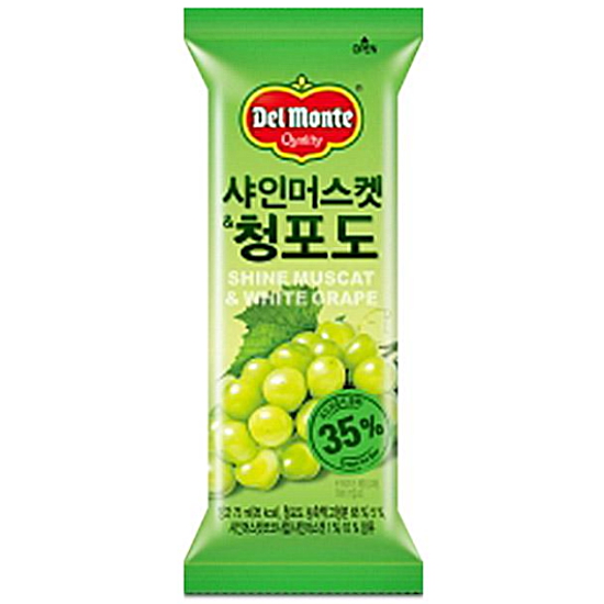 롯데푸드 델몬트 샤인머스켓 청포도 75ml (5개)_이미지